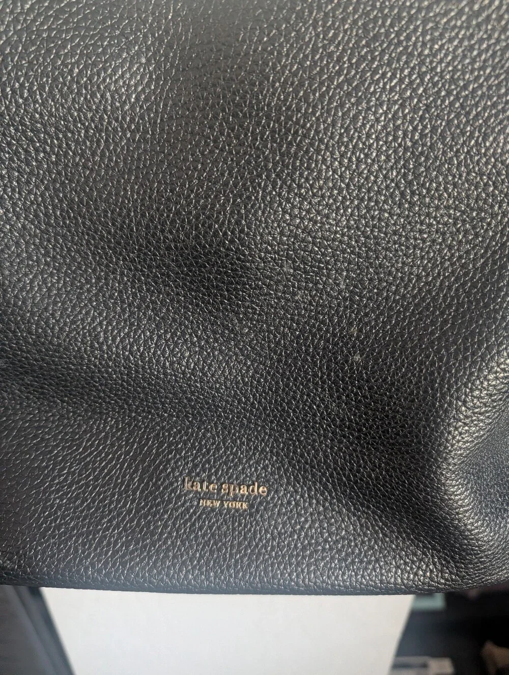 Kate Spade Black Leather Shoulder Bag